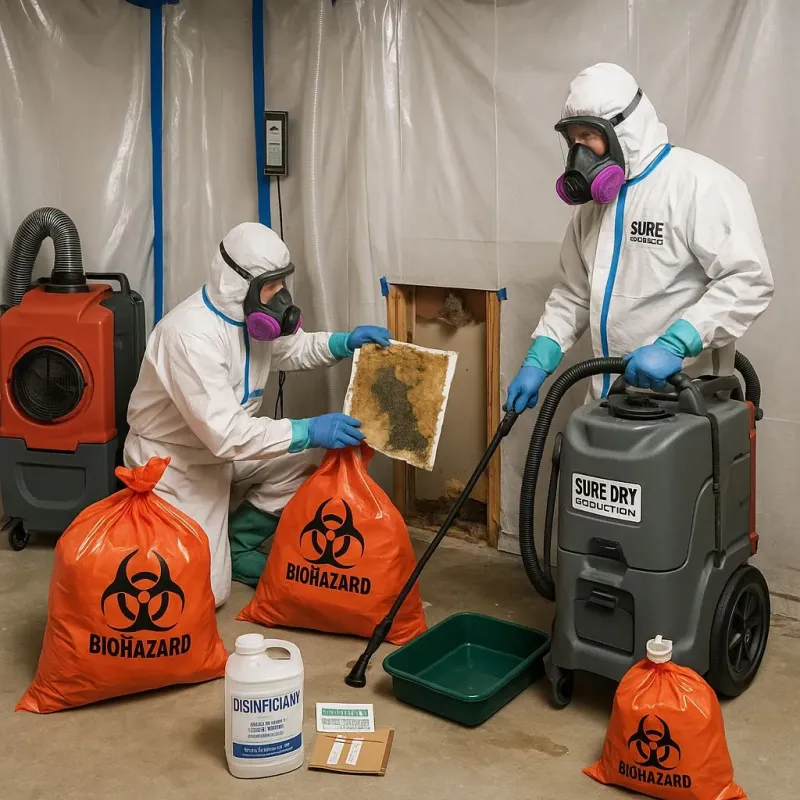 Contaminated Water Handling Protocols process in Montgomery, MN