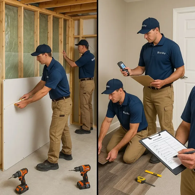 Repairs and Reconstruction process in Montgomery, MN